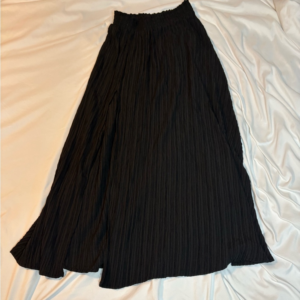 SHEIN Black Maxi Skirt